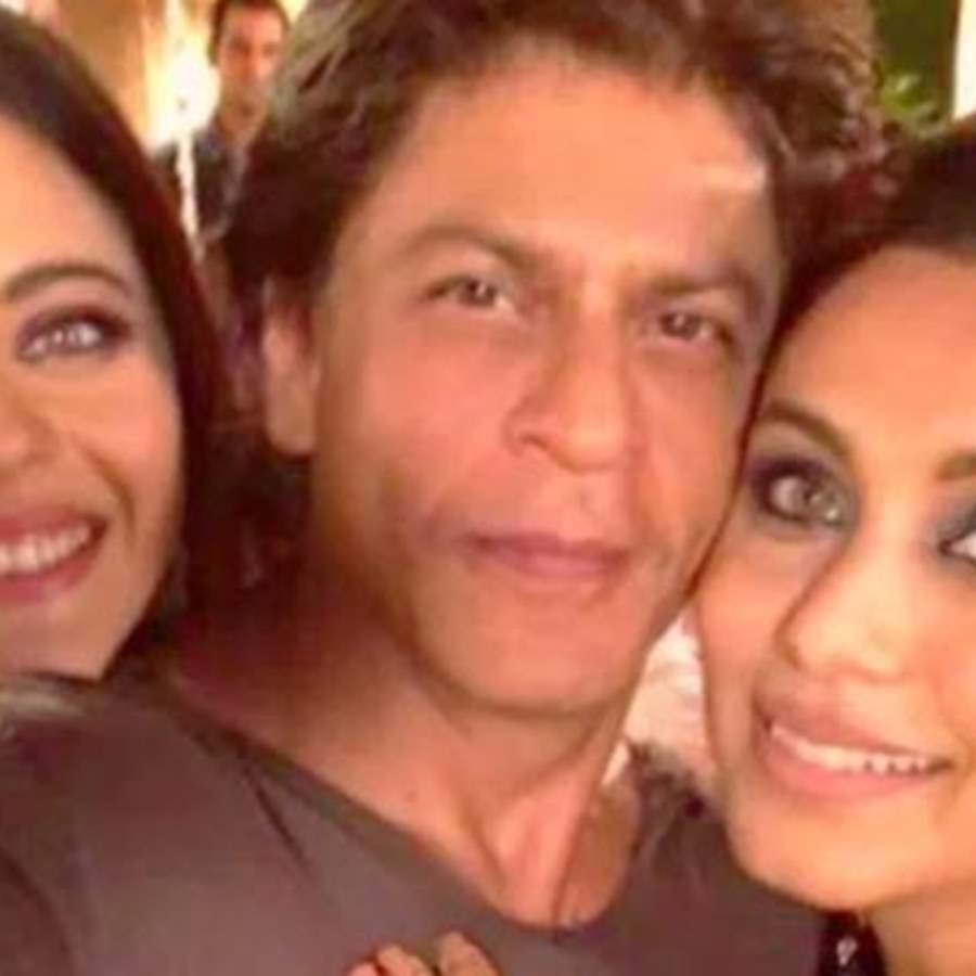 SRK, Kajol, Rani Mukerji's selfie moment | India Forums
