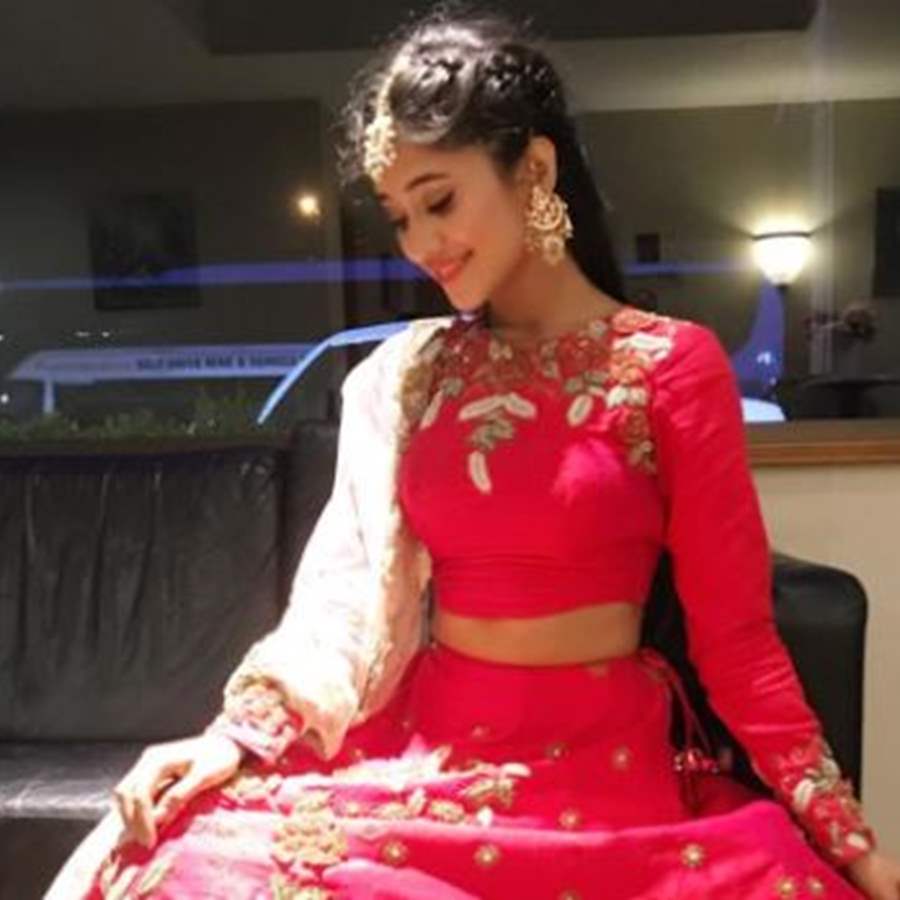 Shivangi joshi shop in lehenga choli