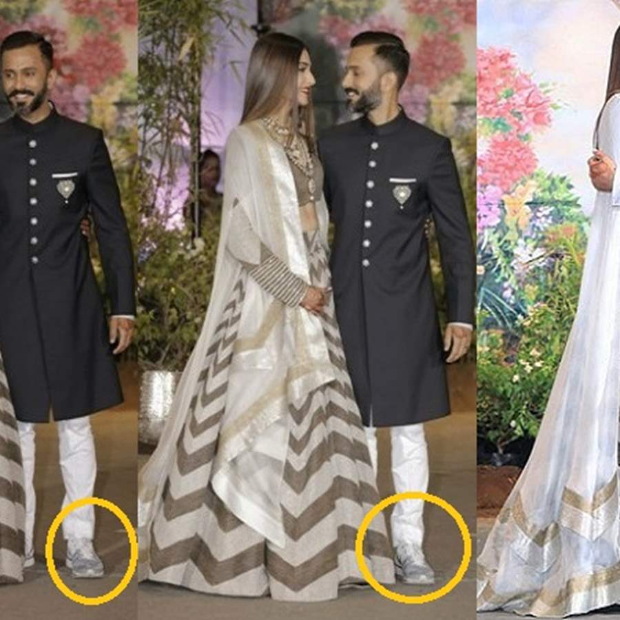 Sonam Kapoor FINALLY REVEALS why Anand wore sneakers at their Wedding |  India Forums