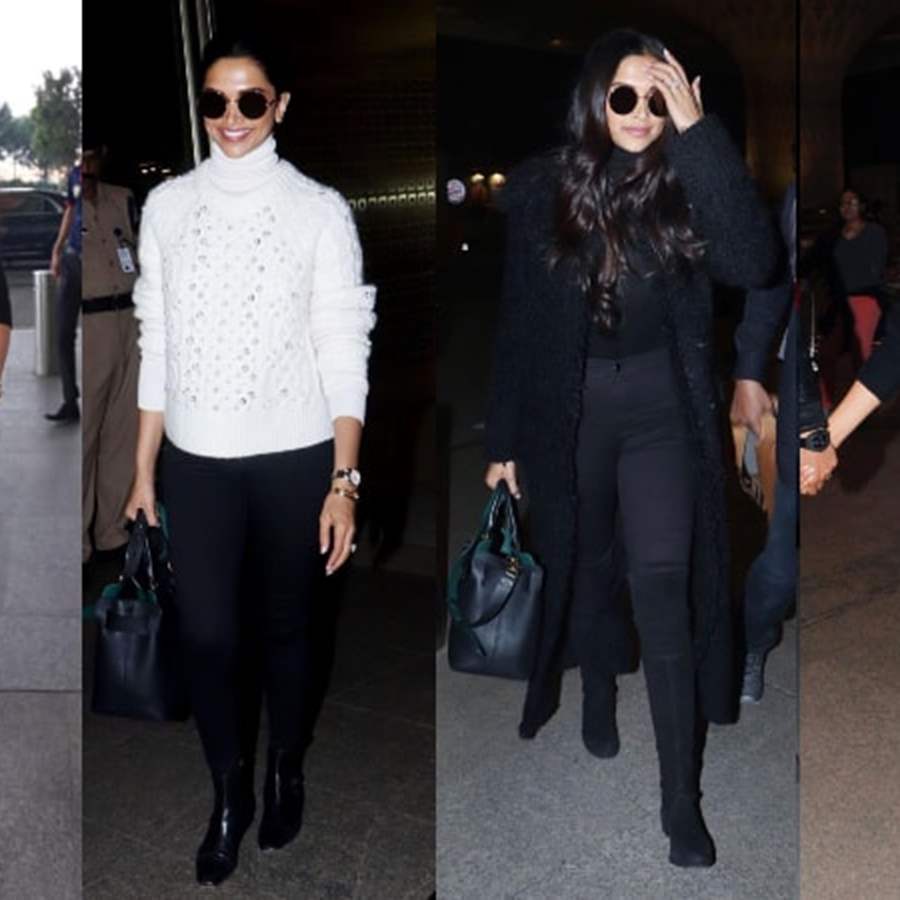 Deepika Padukone stuns with her casual airport look but it's her Fendi  handbag that's stealing the limelight