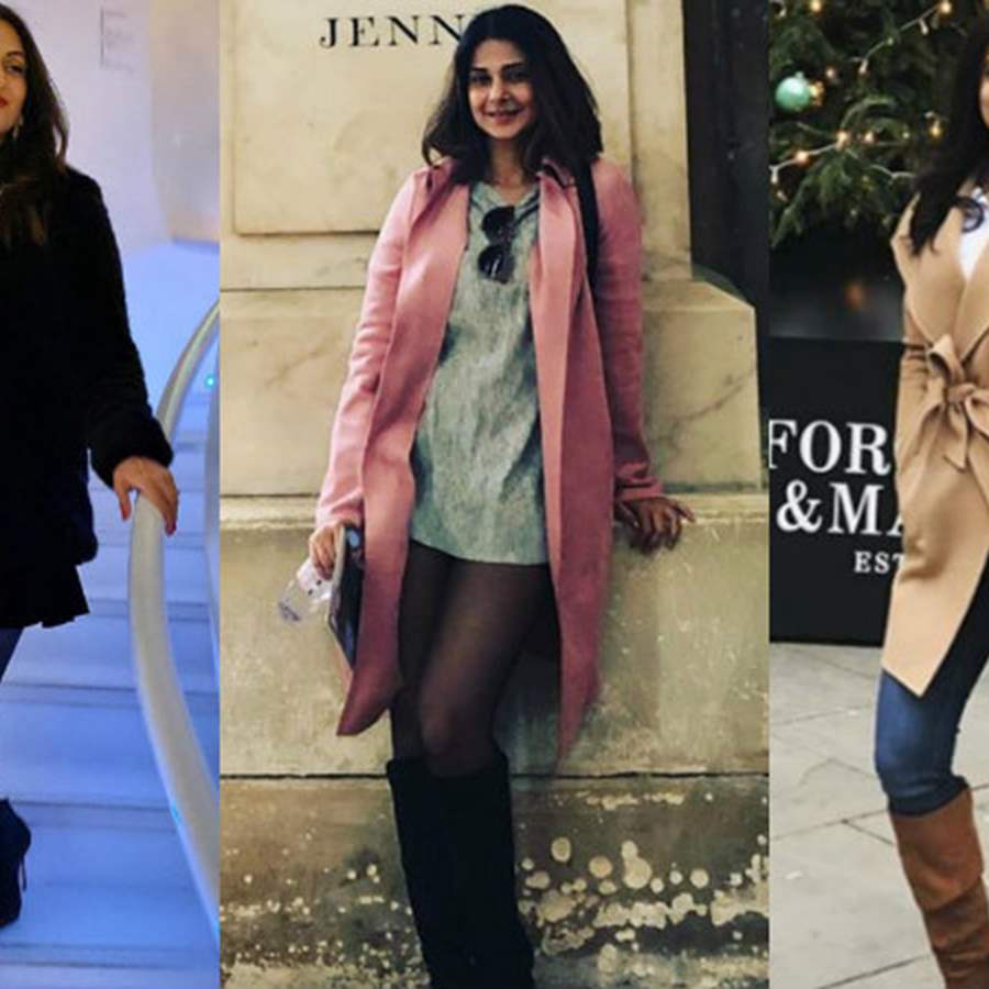 Mouni Roy's classy winter outfits