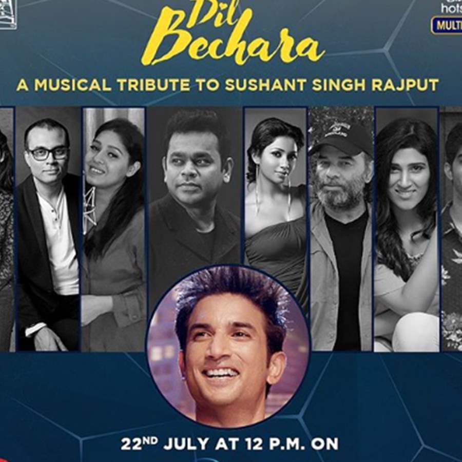 Dil Bechara Musical Tribute to Sushant Singh Rajput A R Rahman