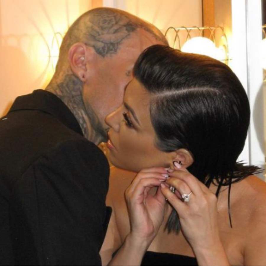 Kourtney Kardashian and Travis Barker tie the knot but the marriage is not  legal | India Forums