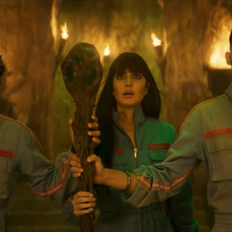 Phone Bhoot trailer: Katrina Kaif, Siddhant Chaturvedi & Ishaan Khatter  present a bone-tickling ...