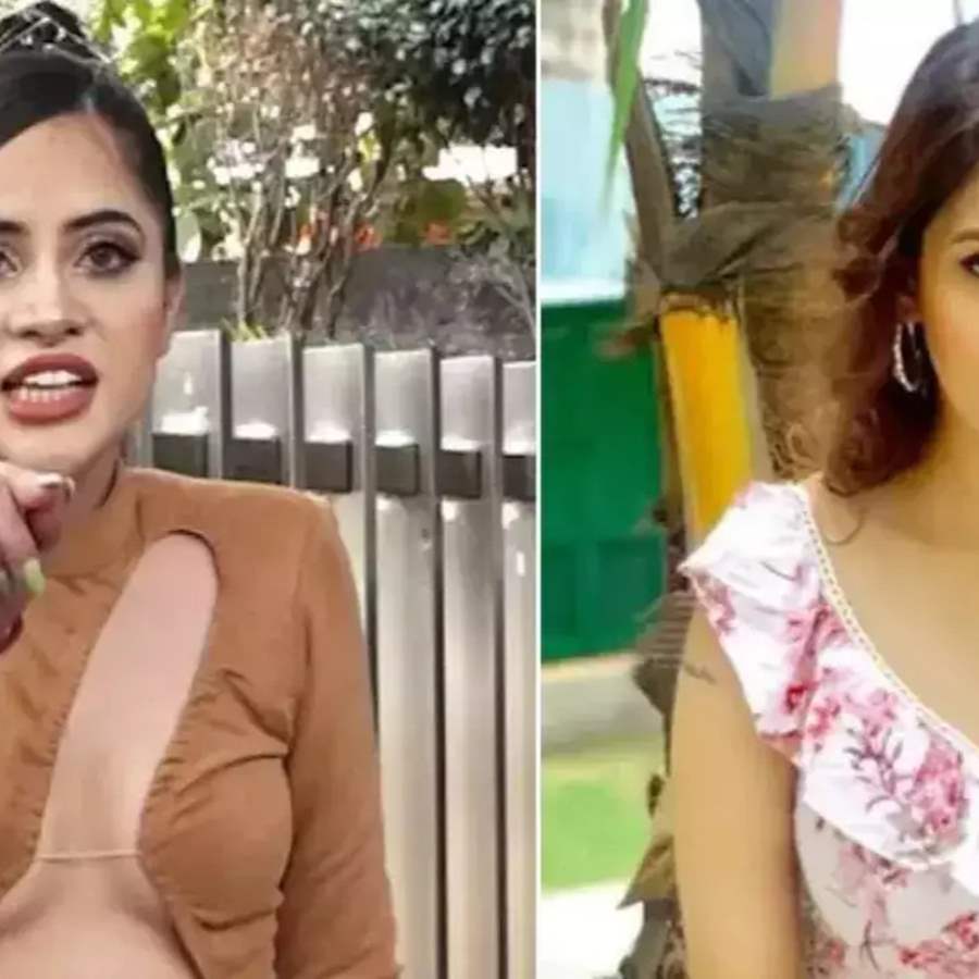 Uorfi Javed lashes out at Chahatt Khanna with a witty post India Forums picture
