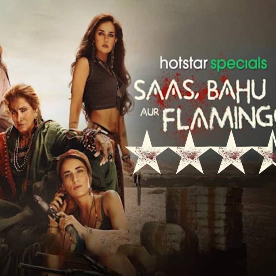 Saas Bahu Family Xxx - Review: 'Saas, Bahu Aur Flamingo' has fine females kicking asses & firing  guns amid delicious ...