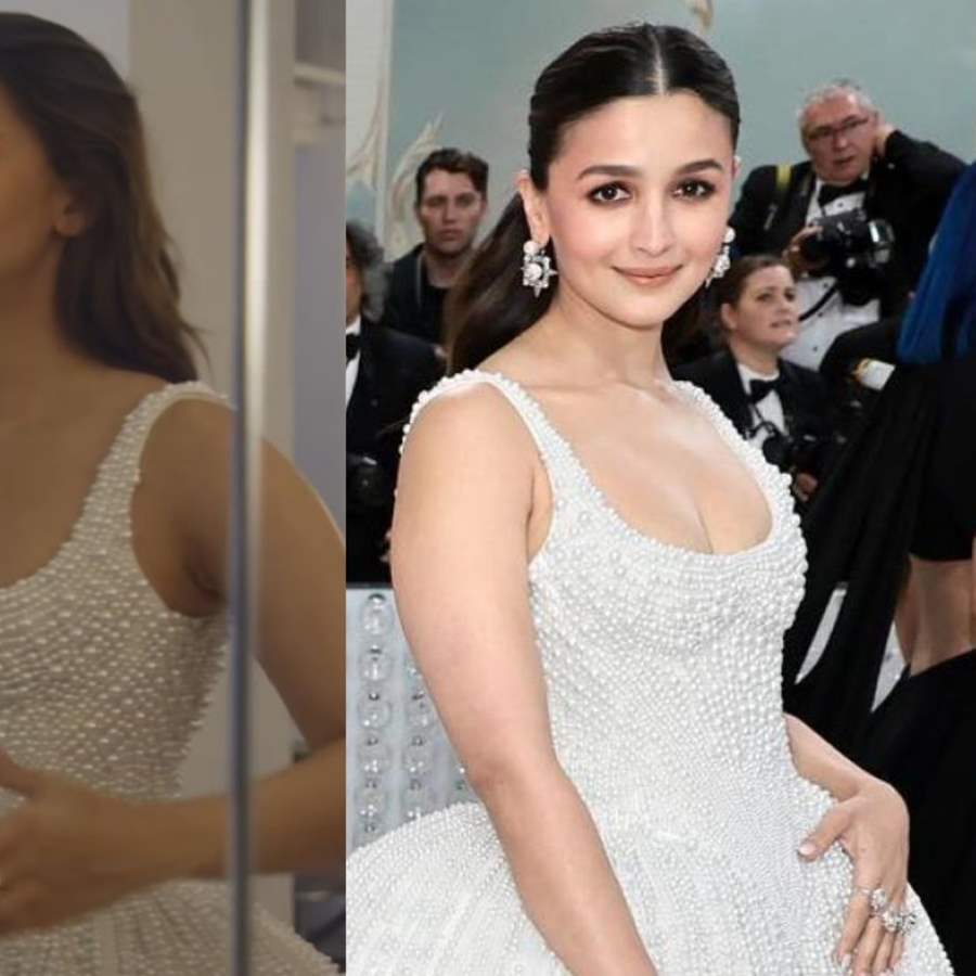 Alia Bhatt Looked Red Hot in Christian Dior Red Strappy Pleated Gown – Lady  India