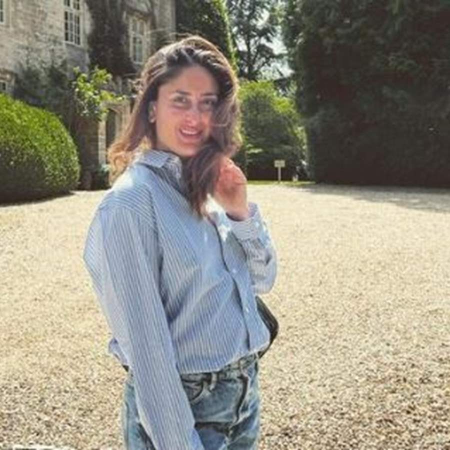 Kareena Kapoor Khan keeps it casual and chic in the picturesque land of  Cotswolds - PIC