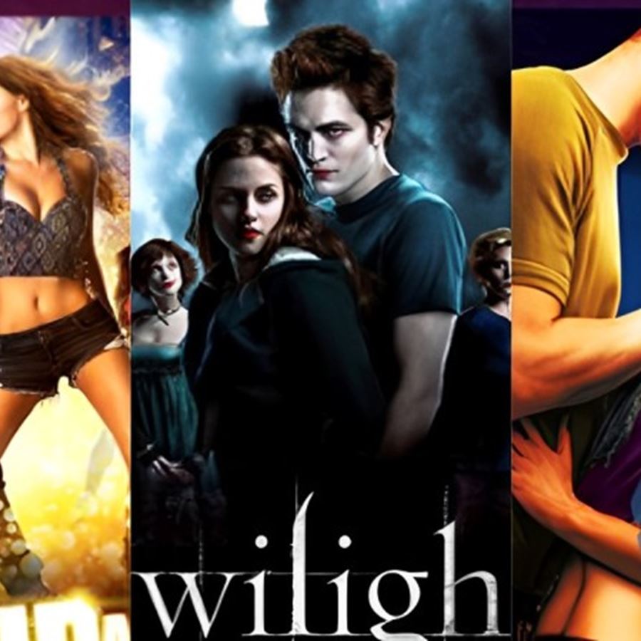 From the Twilight saga to Step Up franchise content that you can