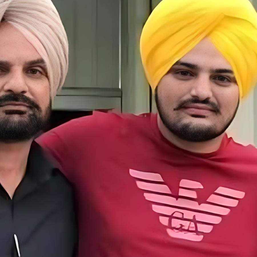 The parents of the late Punjabi singer Shubhdeep Singh Sidhu, also