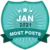 Most Posts (January 2021) Thumbnail