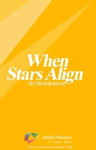 When Stars Align #ReadersChoiceAwards Thumbnail