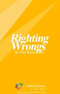 Righting Wrongs #ReadersChoiceAwards Thumbnail