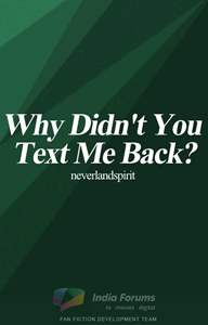 Why didn't you text me back? #ReadersChoiceAwards