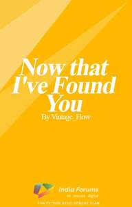 Now that I've Found You