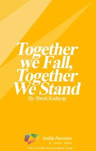 Together we Fall, Together We Stand
