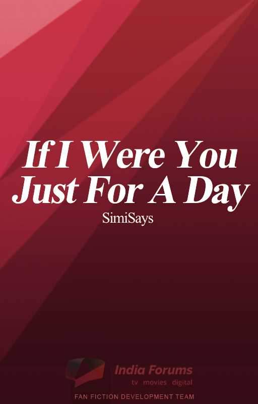 If I Were You Just For A Day #ReadersChoiceAwards