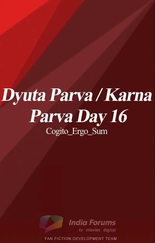 Dyuta Parva/ Karna Parva Day 16 #ReadersChoiceAwards Thumbnail