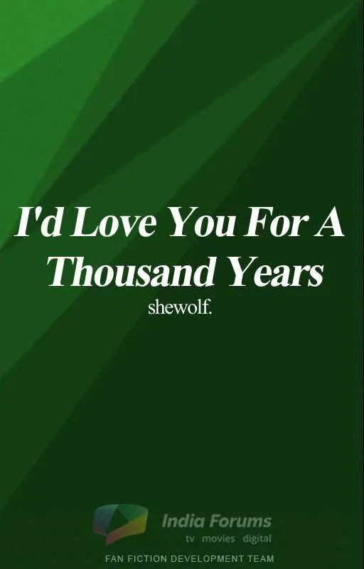 I'd love you for a thousand years #ReadersChoiceAwards Thumbnail