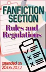 Fan Fiction Rules and Regulations (Updated on 07.10.2023) Thumbnail