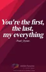 You're the first, the last, my everything Thumbnail