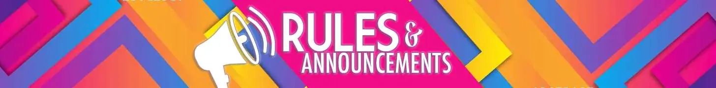 Rules & Announcements Forum