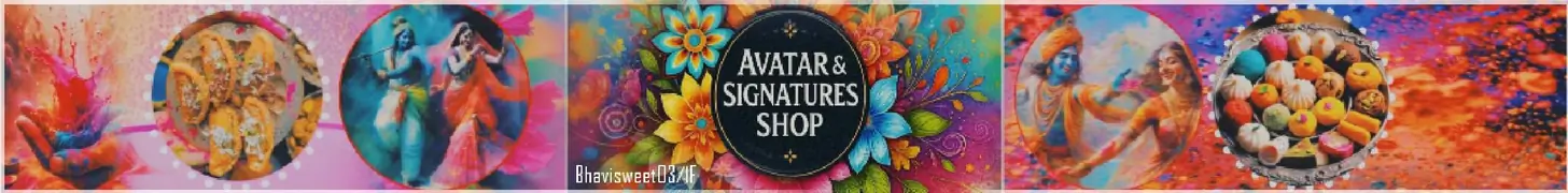 Avatar and Signatures Shop Forum