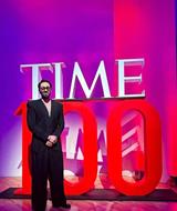 Rohini Iyer and Ayushmann Khurrana seen arriving at the Time100 Summit in New York