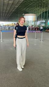 Celebrities snapped at the airport