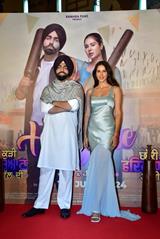 Celebrities snapped at the trailer launch of Kudi Haryane Val Di