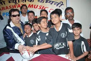 Bappi Lahri at Lagan the winner film launch at Juhu Plaza Thumbnail