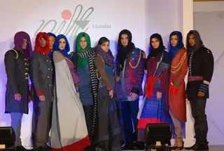 Model walk on the ramp for NIFT Design Collection 2010 Thumbnail