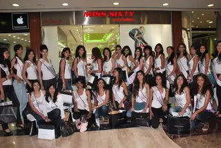 Miss India Universe contestants visit Miss Sixty store at Palladium Thumbnail