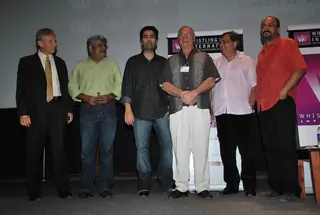 Karan Johar at Whistling Woods at Goregaon Thumbnail