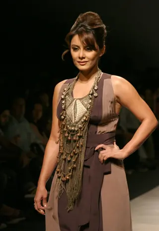 Designer Ranna Gill,s creation at the Wills Lifestyle India Fashion Week-2010, in New Delhi Thumbnail