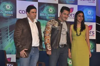 Salman Khan bigg boss season4 press meet at taj land's end Thumbnail