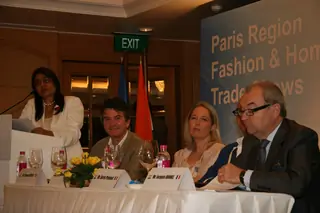 Suzanne Roshan at Paris Regional Economic Development Agency''s Event at Trident Thumbnail