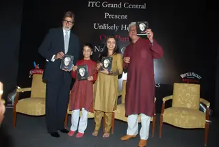 Unveiling of Om Puri''s book "Unlikely Hero" Thumbnail