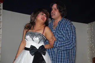 Rahul Roy and Poonam Dasgupta at the premiere of "Begum Sahiba" at Rangsharda Thumbnail