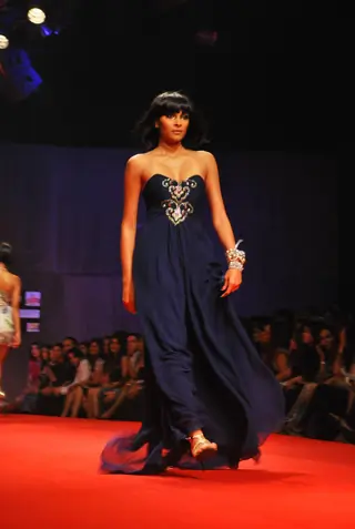 Models walk on the ramp for Designers Monisha Jaising Thumbnail