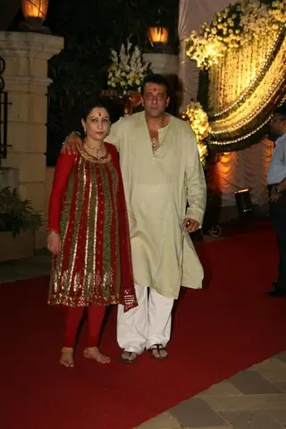 Bollywood Celebrities at Sanjay Dutt's Mata Ki Chowki at Bandra Thumbnail
