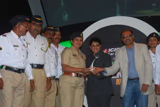 Dia and Dino at Overdrive Awards at Taj Land's End Thumbnail