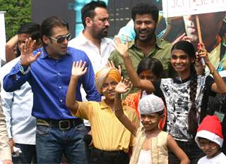 Salman Khan at a campaign &quot;INDIA FIRST&quot; organised by Zee News, at Vijay Chowk, New Delhi