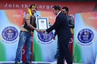 Terrence Lewis successfully breaks The Guinness World Record Thumbnail