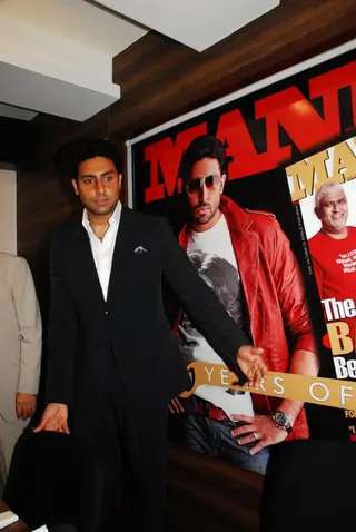 Abhishek Bachchan during the unveiling of magazine Mandate Thumbnail