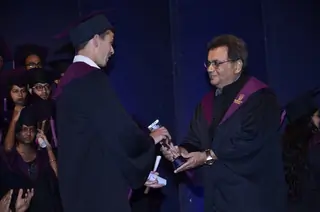 Kamal Hassan at Whistling Woods Convocation Ceremony Thumbnail
