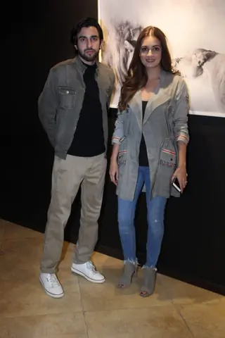 Celebrities Snapped at a Light and Shadow Event Thumbnail