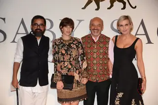 Bollywood stars at Sabyasachi's success bash! Thumbnail