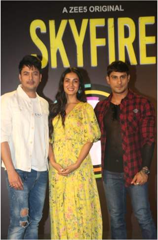 Celebrities at the Press Conference of Zee5's Skyfire