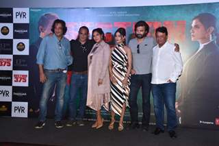 Celebrities at the trailer launch of upcoming film Section 375!